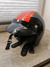 Jethelm mit Visier ,Retro 70er
