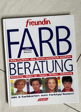 Farb Beratung von Freundin mit Farbtafeln   Hardcover   128 Seiten  
