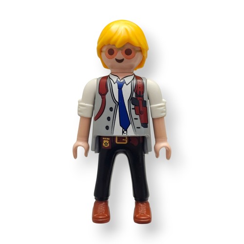 Playmobil figur reporter mann - figur,
