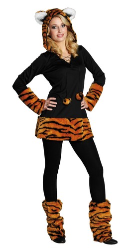 Tiger damen frauen kostüm - tiger,