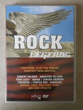DVD  - "ROCK LEGENNS" - FEATURING 10 OF THE WORLDS GREATEST ROCK-ARTISTS