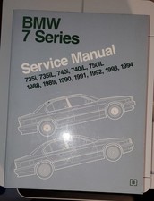 Bmw 7 Series Service Manual by