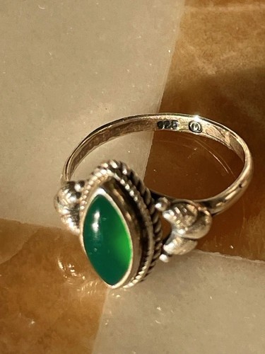 Edler boho silberring 925 mit - edler,