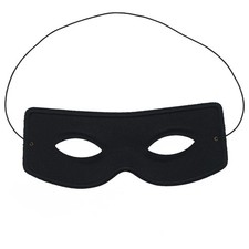 Schwarze banditen maske - maske, /