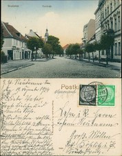 Postcard Neudamm (Neumark) Dębno Poststraße Myśliborski (Kreis Soldin)  1934
