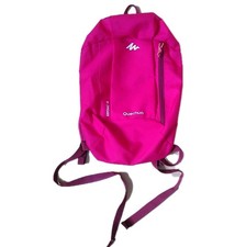 Quechua Rucksack Arpenaz 10 Pink Rosa Rot decathlon Tasche Reißverschluss