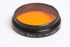 Leica Leitz Wetzlar Germany Or. Einschubfilter Orange M39