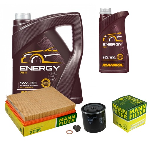 Inspektionspaket mannol - 6l,