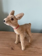 Seltenes altes Rehkitz, Reh, Bambi, 50er, 70er ,Steiff , Hermann, 28 cm hoch