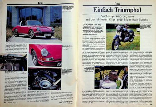 Oldtimer praxis 1105 - praxis, triumph