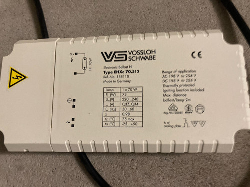 Evg vorschaltgerät vossloh - vorschaltgerät,