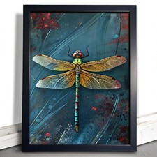 Libelle Wandbild Druck Libelle