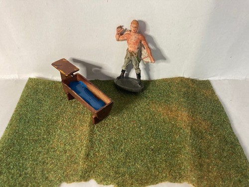 Lineol elastolin diorama - elastolin,
