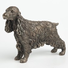 Cocker Spaniel stehende Bronze