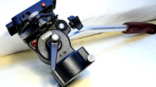 Manfrotto Modell # 136 Stativkopf für Foto und Video Kamera-Fluidkopf.