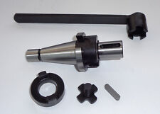 Kombiaufsteckdorn SK30 DIN2080 D13 - D40 ohne-mit Schlüssel