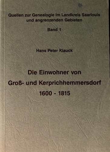 Genealogie saar die einwohner - genealogie,