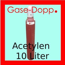 Acetylen nur Füllung für Eigentumsflasche 10 Liter Autogen Schweißen TÜV möglich