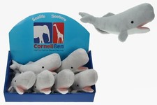 Kuscheltier Pottwal Zahn Wal Säugetier Länge 25 cm grau Plüschtier 1017119