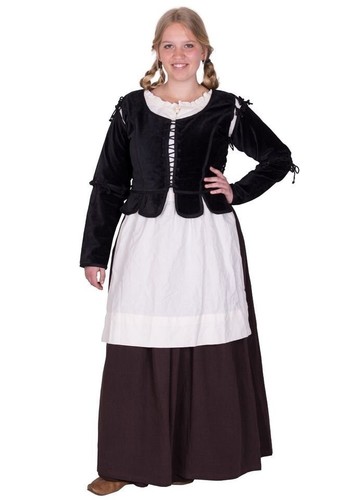 Mittelalter jacke aus samt - jacke,