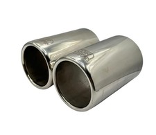2x Auspuffblende Endrohre