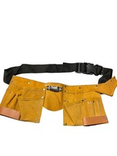 DWT GERMANY Werkzeuggürtel aus Leder – robust & praktisch