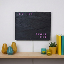 Wordclock jupiter led wortuhr - wordclock,
