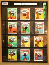 Rantanplan , Ferrero , 1991 , Duplo + Hanuta , 2 Bilder aussuchen