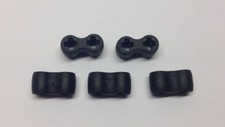 Lego Technik Technic Gummi Verbinder Kreuz Rubber 45590 schwarz NEU 5 Stück