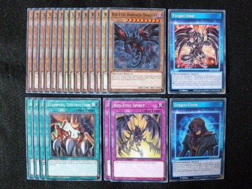 Karten red eyes - yu-gi-oh,