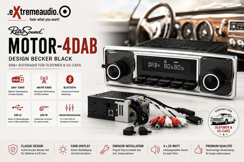 Retrosound motor 4dab - motor-4dab, design