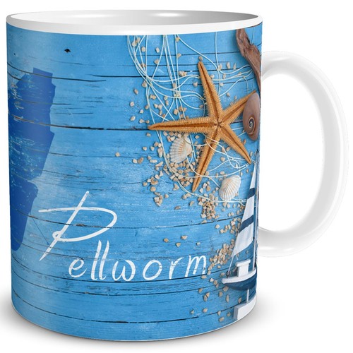 Kaffee tasse nordsee insel - kaffee,