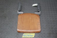 Klappsitz Sitzfläche 380x380mm Holz/Metall Klapps Sitz