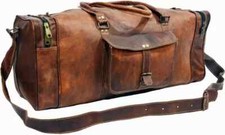 Herren Leder Vintage Gepäck