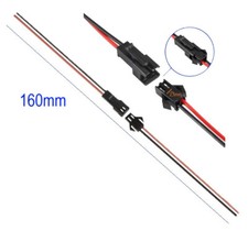 RC Modellbau JST Stecker Buchse Set mit 85mm Kabel offenes Ende JST-XH 2.5mm