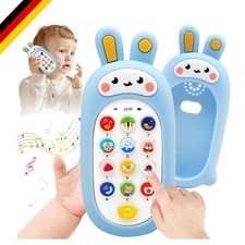Kinder Spielzeug Handy aus Kunststoff mit Musik und Licht für 6-18 Monate