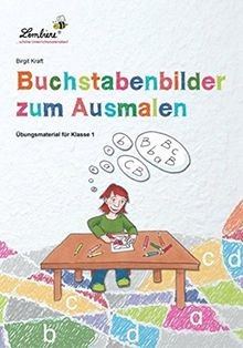 Buchstabenbilder zum ausmalen - zum,