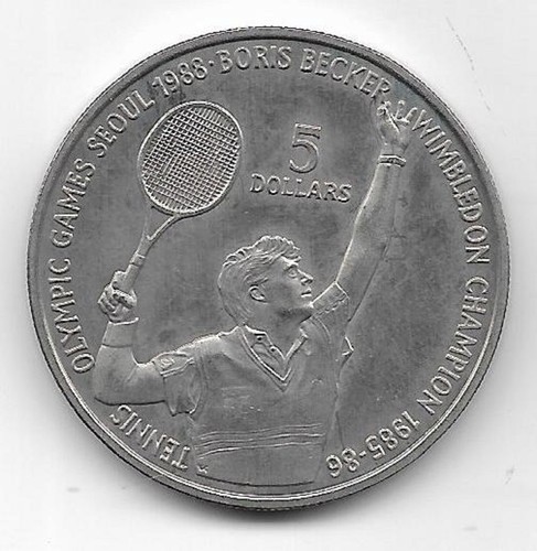 Niue dollars 1987 boris - dollars,