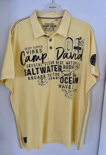 Camp david poloshirt grün - camp,