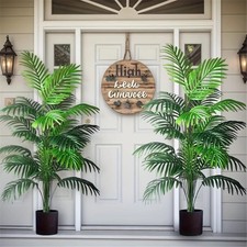 Kunstpalme 2er Set Areca Palme