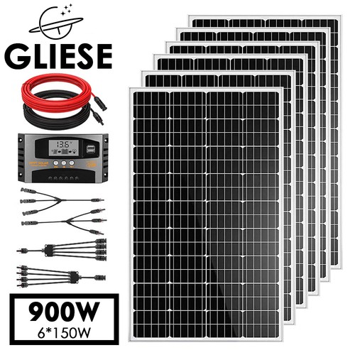 900w solarmodul set solarpanel - 900w,