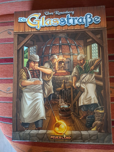 Brettspiel die glasstraße - die,