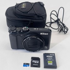 Nikon Coolpix S9900 Digitalkamera Schwarz Kamera Kompakt getestet funktioniert