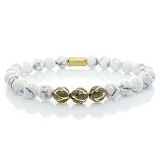 Howlith 925 Sterling Silber