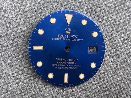 Rolex submariner blue tritium - rolex,