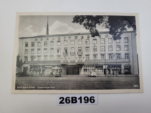 Postkarte karl marx stadt - postkarte, pk