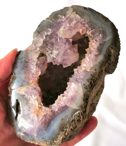 Amethyst geode druse - amethyst,