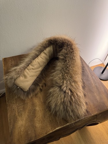 Xxl waschbär pelzkragen für - waschbär-pelzkragen,