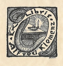 Original Grafik Exlibris