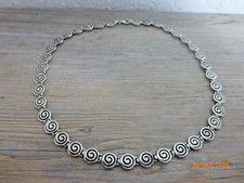 massive 925er Silber  Collier Halskette Unisex Damen Herren , ca 34 g